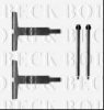 BORG & BECK BBK1558 Accessory Kit, disc brake pads